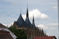 Katedrála svaté Barbory - Stanová střecha