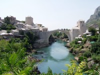 Mostar - Most s věžemi