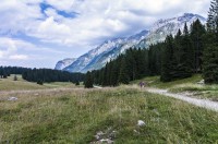 Passo Campo Carlo Magno z druhé strany