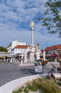 Wiener Neustadt – Mariánský sloup (Mariensäule)