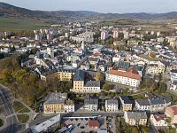 Centrum a Slovanská ulice