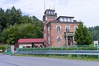 Správní budova přehrady Bystřička