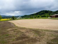 Než vyroste green u odpaliště