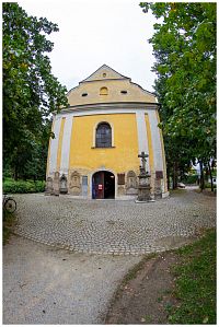 Sv. Barbora bývala hřbitovním kostelem