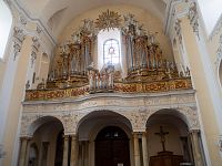 Takřka původní barokní varhany