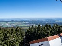 Podhůří v Čechách a obzor v oparu