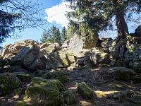 Vrchol Kletě skalnatý