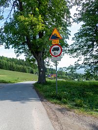 Na polskou stranu prudký sešup