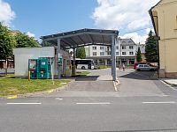 Benzinka je ryze účelová stavba