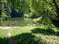 Rodinka se osvěžuje