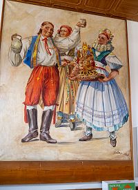 Hanácké výjevy v průjezdu