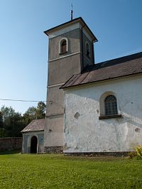 Věž v šedivé podobě