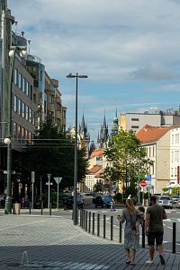 A slavná ulice Na Poříčí