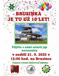 Bludov • Desetiletá Brusinka