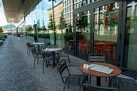 Předzahrádky v ulici Na Florenci