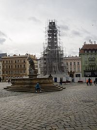 Olomouc – Svoboda a demokracie se proměnila v Nejsvětější Trojici