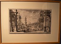 Starověký přístav v idealizovaném pojetí