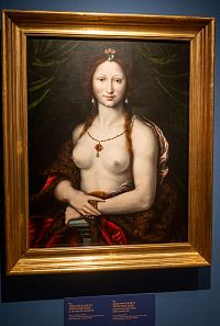 Joos van Cleve patrně Mona Vana nuda