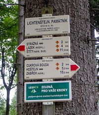 Blízká orientace na tzv. Kostelní cestě