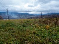 Směr k zataženému Hrubému Jeseníku