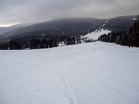 I celá Ramzová je zasněžená