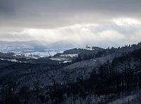 Už z dálky od Císařské boudy