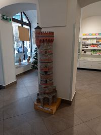 Mají tady pěkný model rozhledny