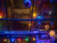 Interiér v nočních hodinách