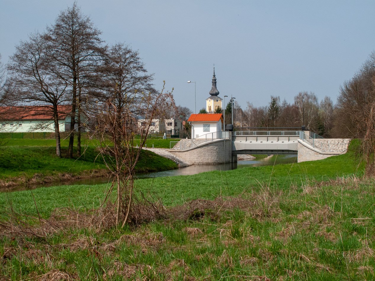 Moravičany – Omezovací objekt na Třebůvce (Automatické stavidlo II)