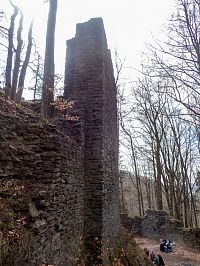 I s návštěvníky opékajícími