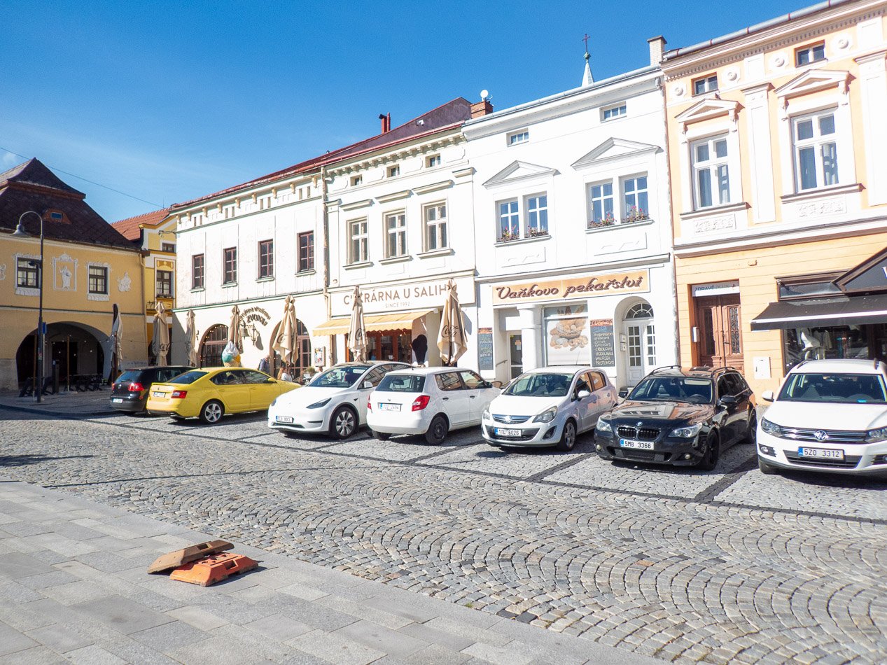 Valašské Meziříčí – Časová osa na Náměstí