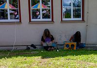 Performance u Galerie J. Jílka