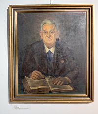 Franz Harrer, historik a správce muzea do roku 1945