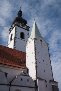Písek děkanský kostel