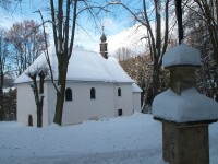 Kostelíček v zimě