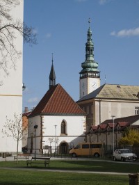 Kaple a radniční věž