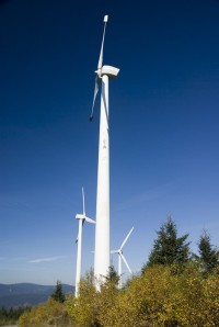 Medvědí hora - větrná elektrárna
