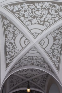 Sgrafitový strop