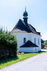 Opravená kaple v roce 2019