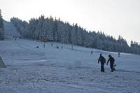 Sjezdovka na vrchu Luzný