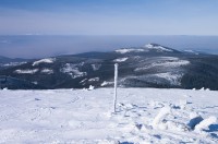Czarna góra je druhým nejvyšším vrcholem na polské straně