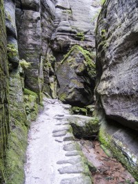 Chodby v Teplických skalách