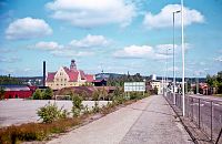 To byl Fallun kde se lyžuje a skáče na můstcích