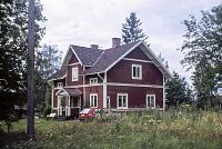 Poměrně typické švédské domy