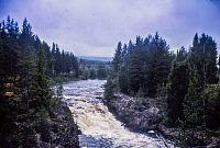 Vodopád v Orsa Finnmark