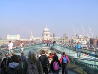 St. Pauls Catedral a Milenium bridge