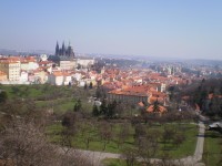 Praha - pohled od Strahova