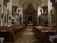 Kelč - interiér kostela sv. Petra a Pavla