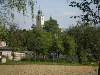 Kelč - pohled na kostel