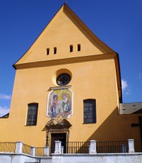 Olomouc - Dolní náměstí Kapucínský kostel - barokní kostel Zvěstování p. Marie.